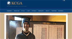 Desktop Screenshot of kansascitygolfer.org